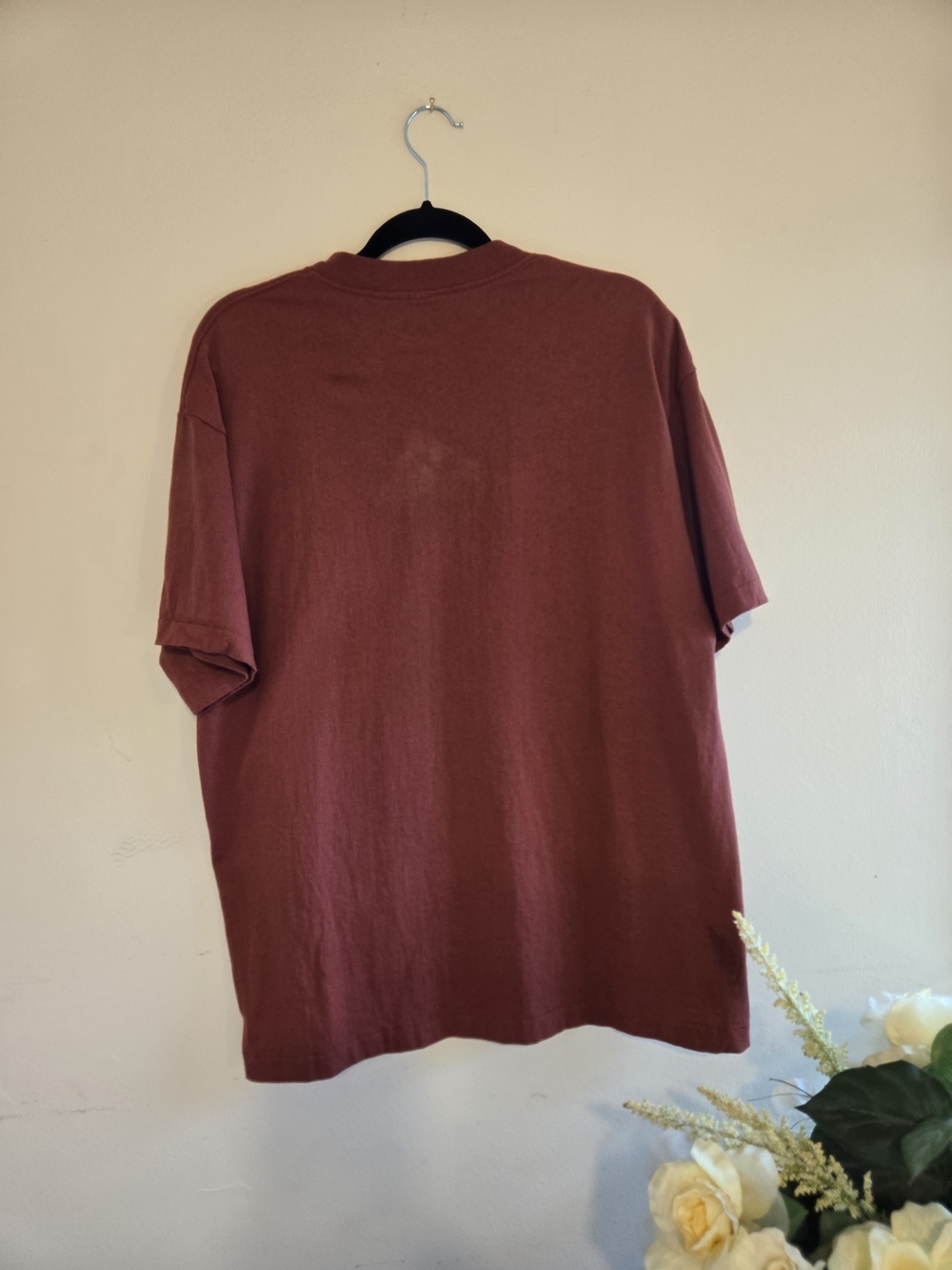 Busch Gardens Lion Graphic Tee - Rust Short Sleeve 23x29 "Extinction Is Forever" - Picture 11 of 13